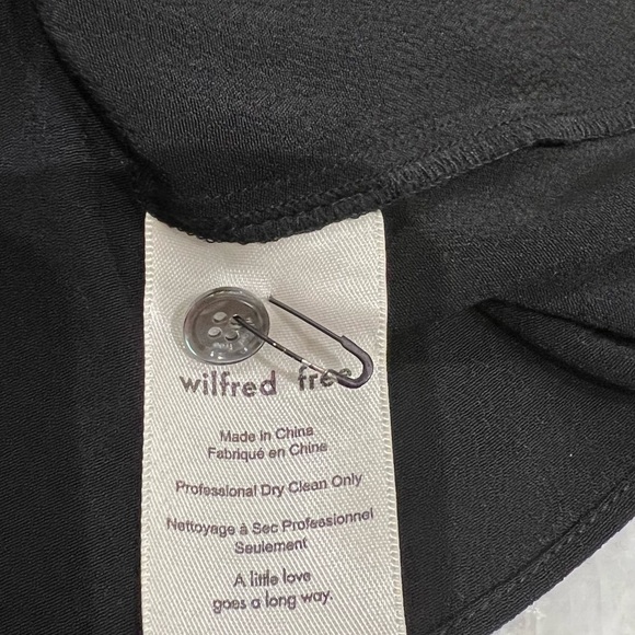Wilfred Free - The Tie Front Blouse - XXS - Black - Picture 5 of 6